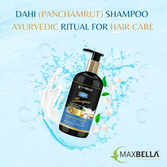 Dahi Shampoo for Anti Dandruff | With Panchamrit (Milk, Honey, Sugar, Curd, Ghee) | No sulphate & Parabens Hair Shampoo (300ml)