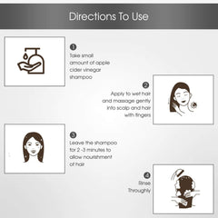 Apple Cider Vinegar Shampoo (300ml)
