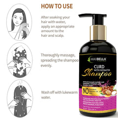 Keratin Hair Shampoo (300ml)