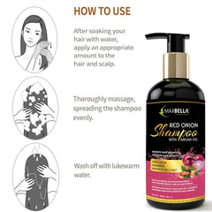 Red Onion Hair Shampoo (300ml)