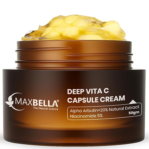 Deep Vitamin C Korean Boba Capsule Glow Cream | 50gm