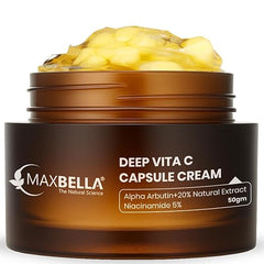 Deep Vitamin C Korean Boba Capsule Glow Cream | 50gm