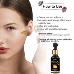 Vitamin C Serum with Hyaluronic Acid, Witch Hazel and Hydrolyzed Oat Protein 30ml Pack