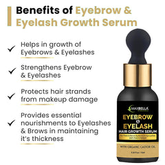 Eyebrow & Eyelash Growth Serum | 15ml Pack