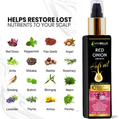 Onion Hair Oil Hair Growth and Anti Hair fall (200ml)