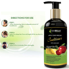 Apple Cider Vinegar Shampoo (300ml) & Apple Cider Vinegar Conditioner (300ml) Combo Pack