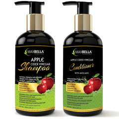 Apple Cider Vinegar Shampoo (300ml) & Apple Cider Vinegar Conditioner (300ml) Combo Pack