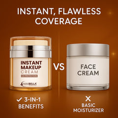 Instant Makeup & Spot Coverage Cream with Primer, Highlighter & Moisturizer