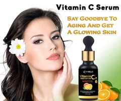 Vitamin C Serum with Hyaluronic Acid, Witch Hazel and Hydrolyzed Oat Protein 30ml Pack