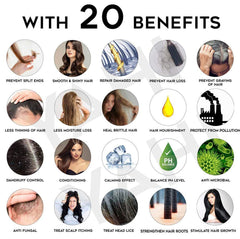 Biotin & Collagen Hair Shampoo (300ml) and Biotin & Collagen Hair Conditioner (300ml) Combo Pack