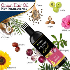 Onion Hair Oil Hair Growth & Hair Fall Control (100ml)