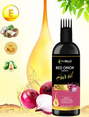 Onion Hair Oil  Now With Deep Root Comb Applicator  (200ml)