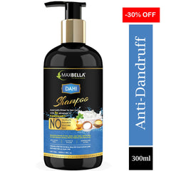 Dahi Shampoo for Anti Dandruff | With Panchamrit (Milk, Honey, Sugar, Curd, Ghee) | No sulphate & Parabens Hair Shampoo (300ml)